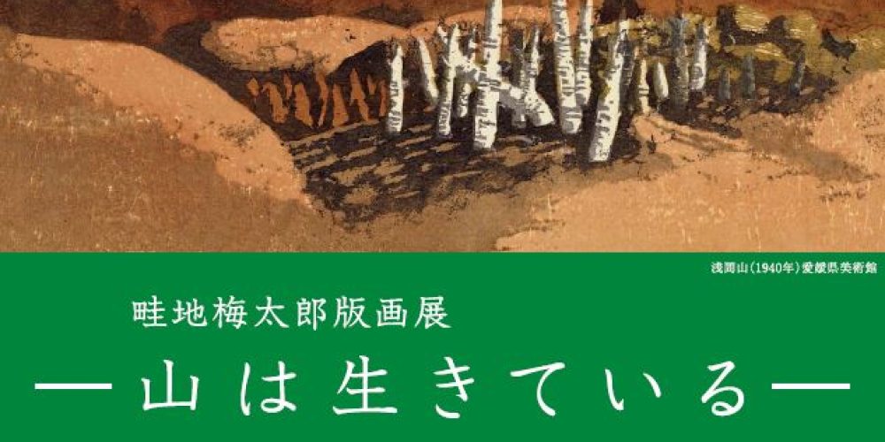 愛媛県美術館コレクションによるおでかけ美術館「畦地梅太郎版画展－山は生きている－」
