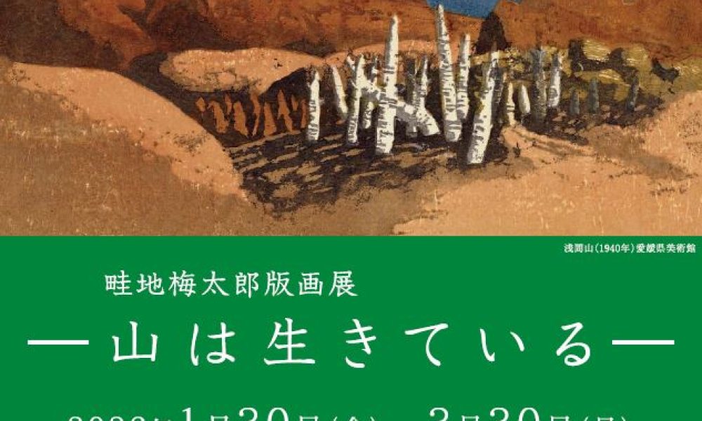 愛媛県美術館コレクションによるおでかけ美術館「畦地梅太郎版画展－山は生きている－」