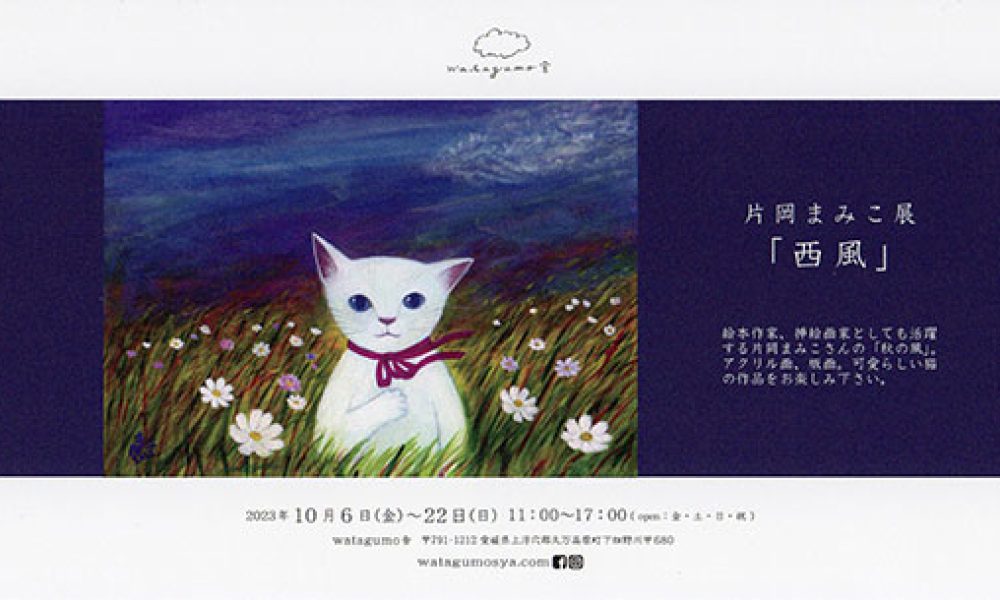 金子潤子陶展 / moamaman展 / 片岡まみこ展「西風」