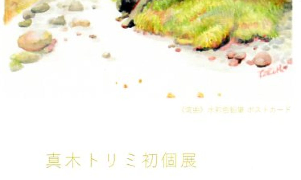 真木トリミ初個展 ～おもく、ただよう～